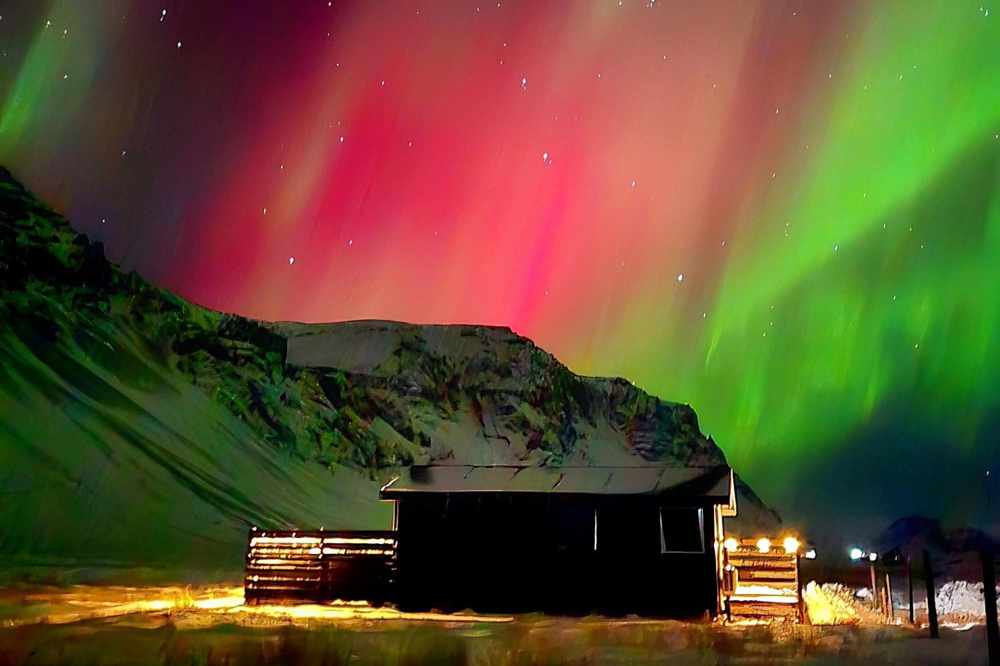 Green Farm Stay With Private Hot Tub Хвольсвёдлюр Экстерьер фото